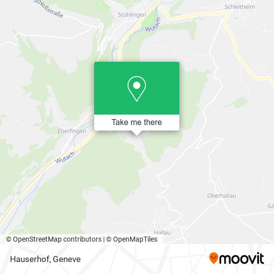 Hauserhof map