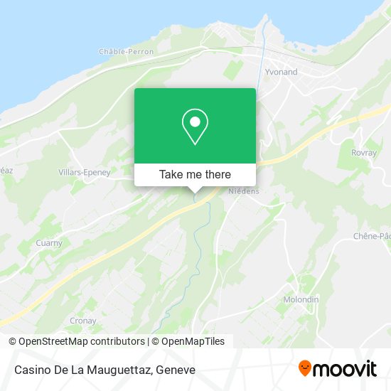 Casino De La Mauguettaz map