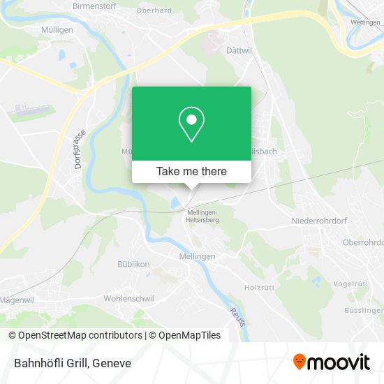 Bahnhöfli Grill map