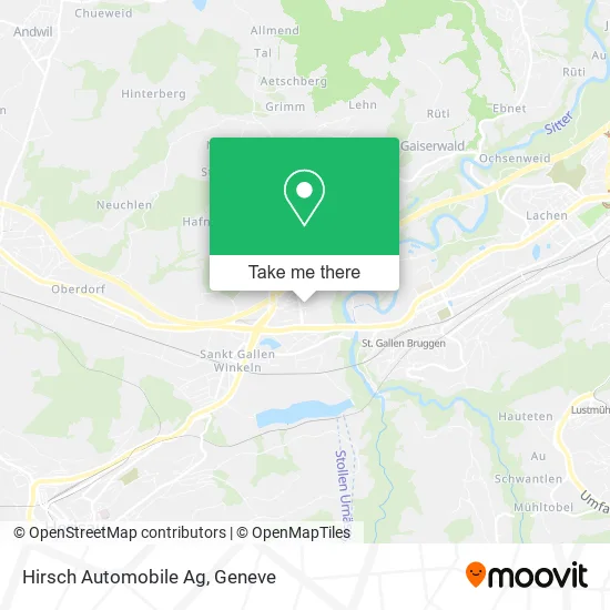 Hirsch Automobile Ag map
