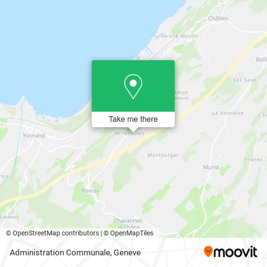 Administration Communale map