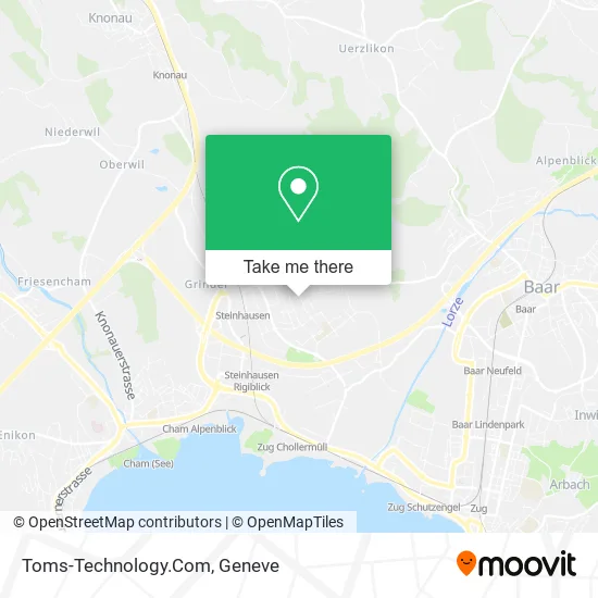 Toms-Technology.Com map