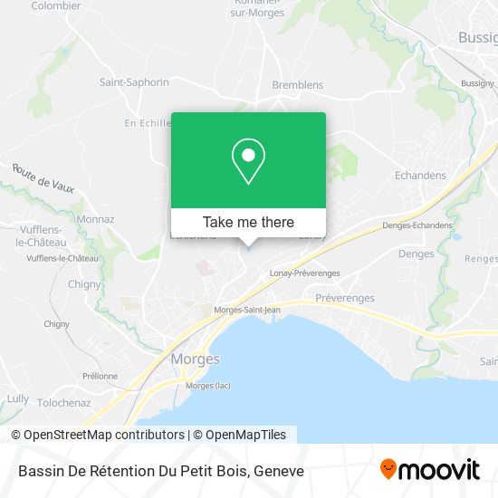 Bassin De Rétention Du Petit Bois map