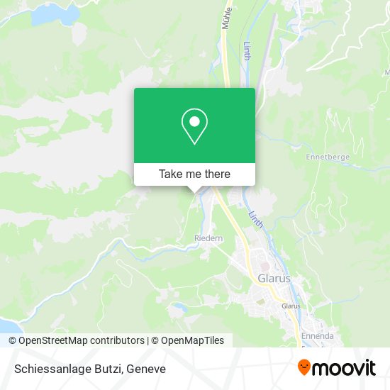 Schiessanlage Butzi map