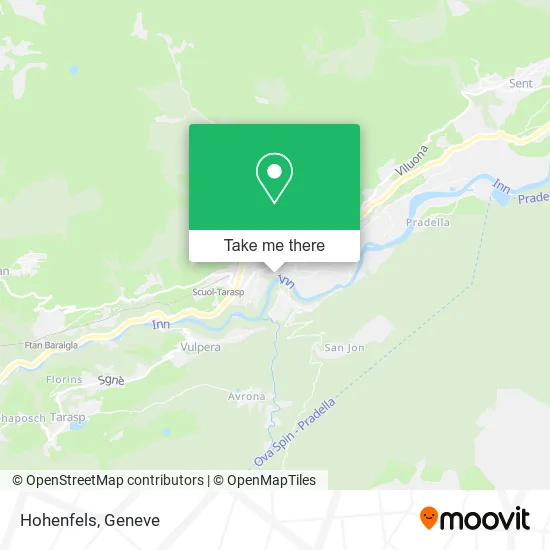 Hohenfels map
