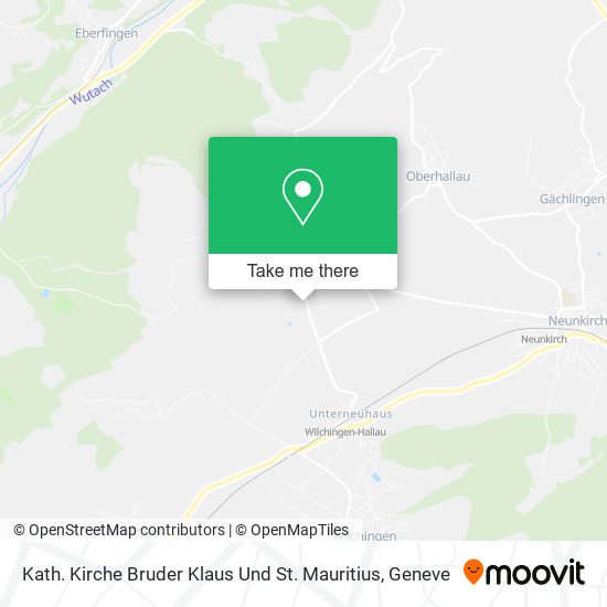 Kath. Kirche Bruder Klaus Und St. Mauritius map