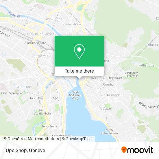 Upc Shop map