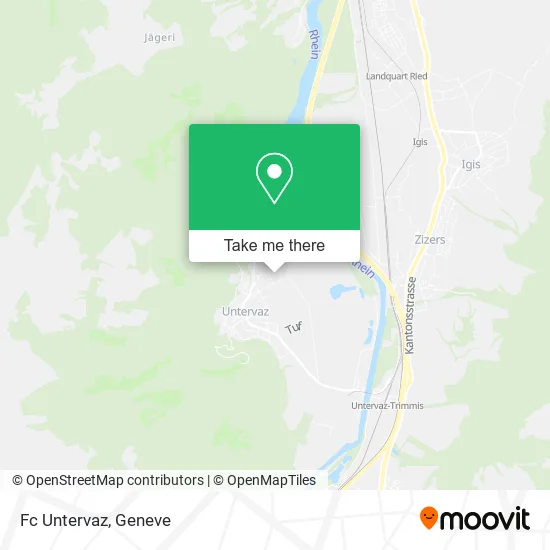 Fc Untervaz map
