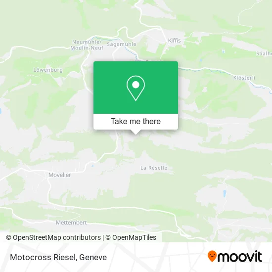 Motocross Riesel map
