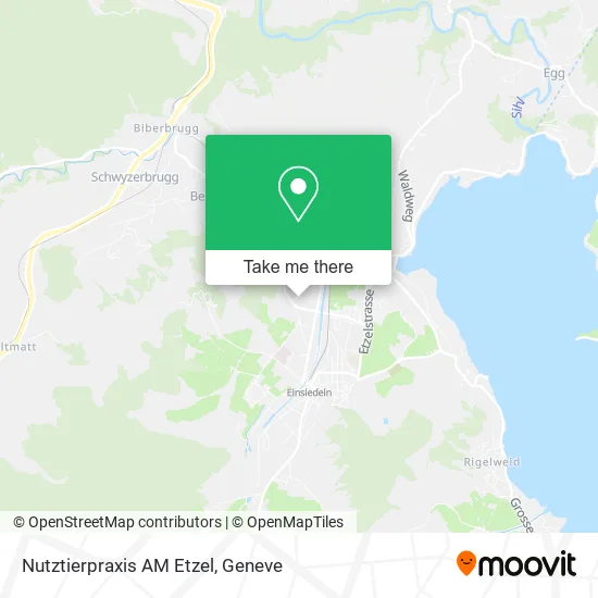 Nutztierpraxis AM Etzel map