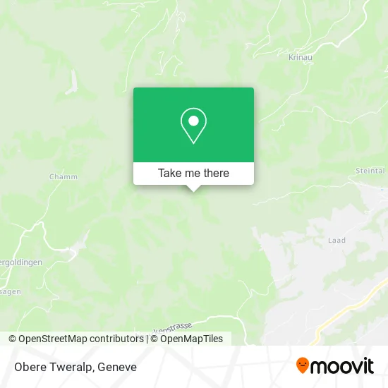 Obere Tweralp map