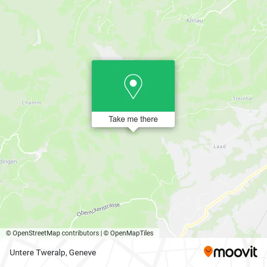 Untere Tweralp map