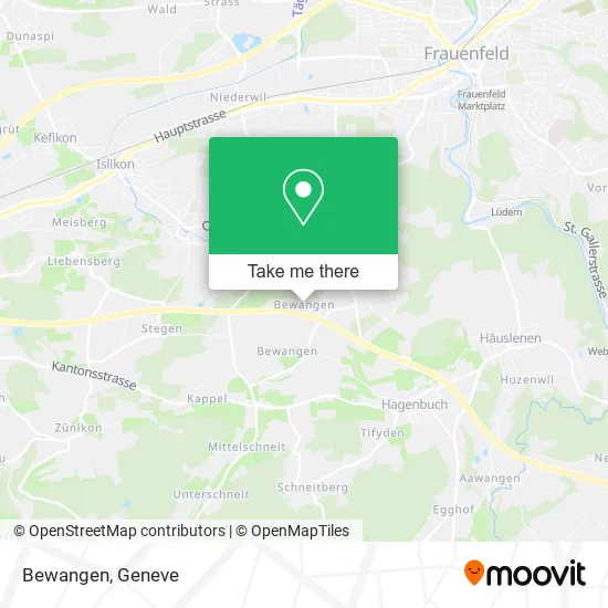 Bewangen map