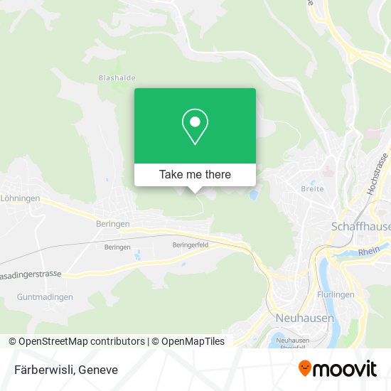 Färberwisli map