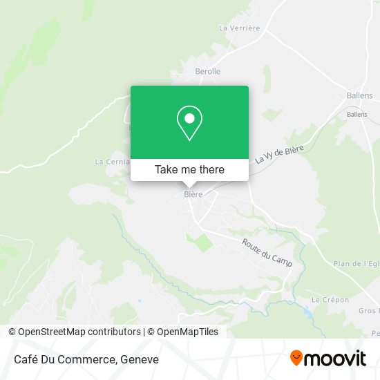 Café Du Commerce map