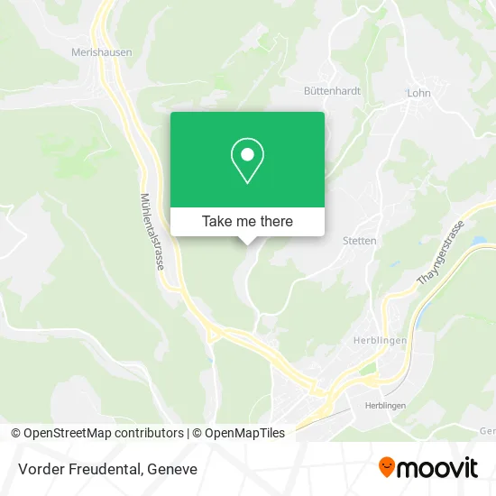 Vorder Freudental map