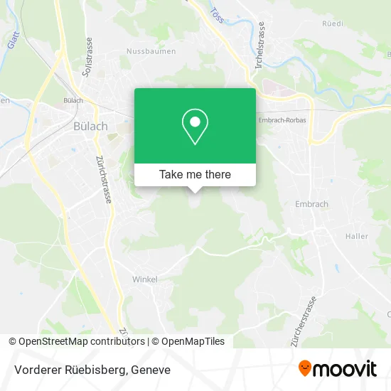 Vorderer Rüebisberg map