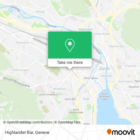 Highlander Bar map
