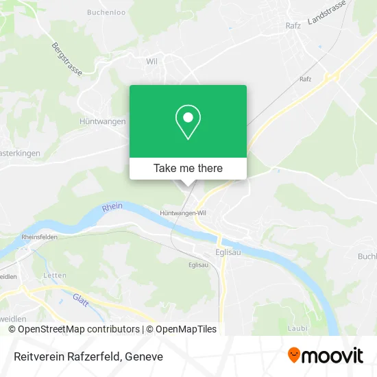 Reitverein Rafzerfeld map