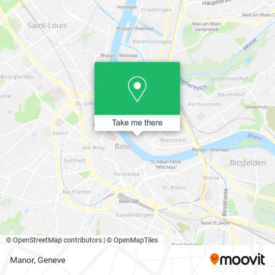 Manor map