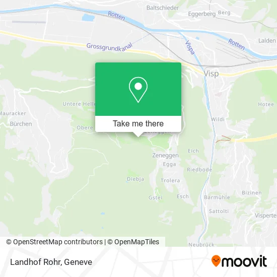 Landhof Rohr map