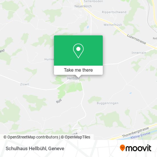 Schulhaus Hellbühl map