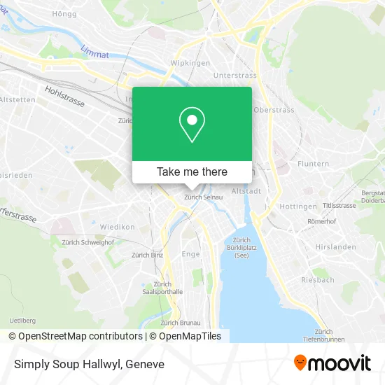 Simply Soup Hallwyl map