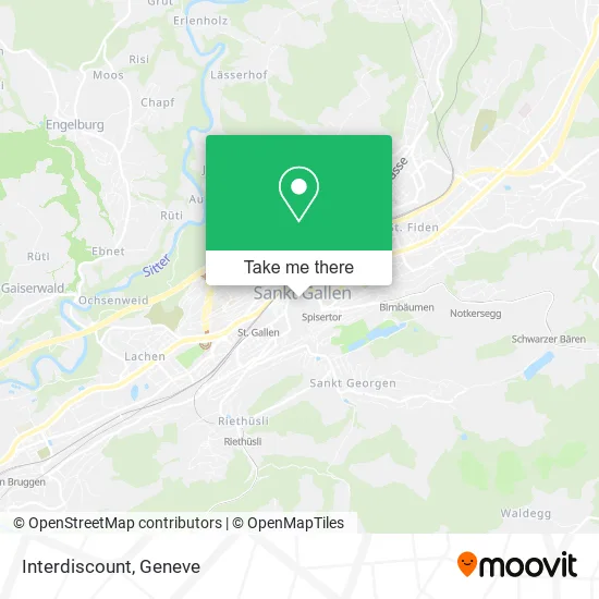 Interdiscount map