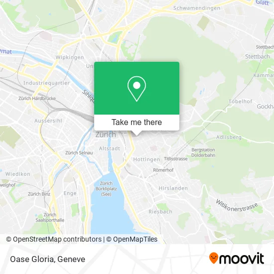 Oase Gloria map
