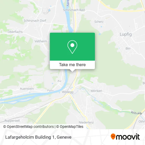 Lafargeholcim Building 1 map