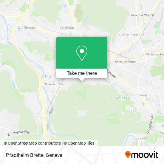 Pfadiheim Breite map