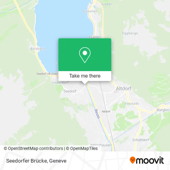 Seedorfer Brücke map