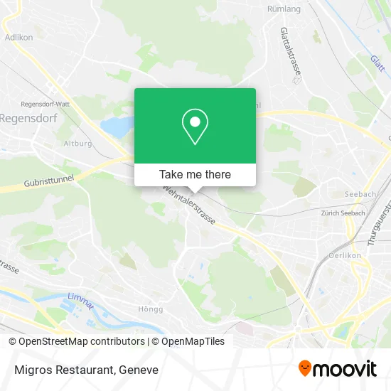Migros Restaurant map