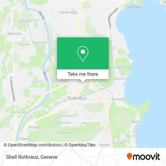 Shell Rotkreuz map