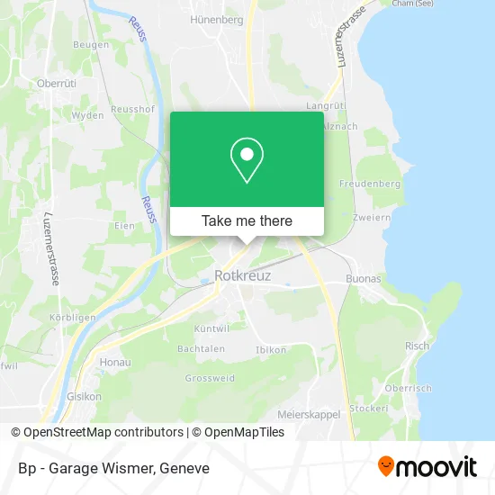 Bp - Garage Wismer map