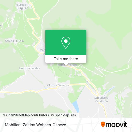 Mobiliar - Zeitlos Wohnen map