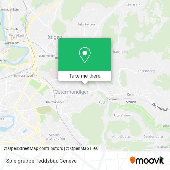 Spielgruppe Teddybär map