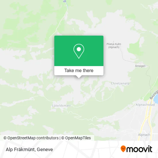 Alp Fräkmünt map