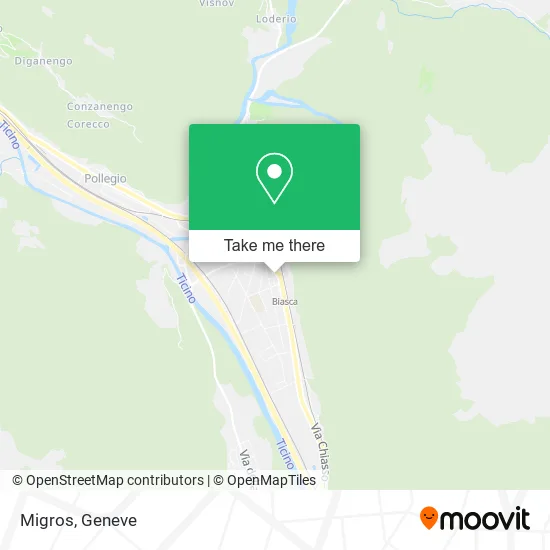 Migros map