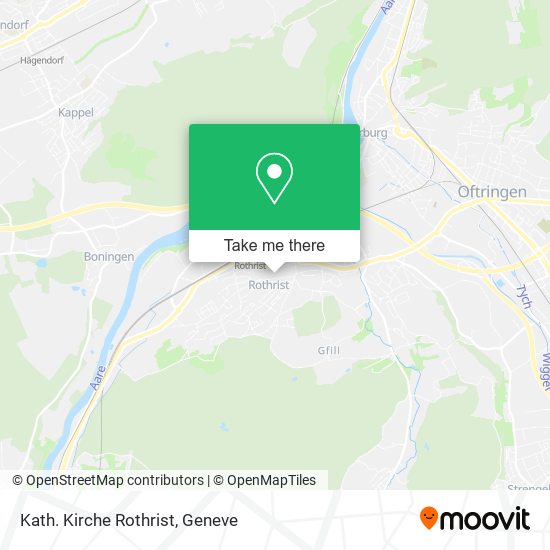 Kath. Kirche Rothrist map