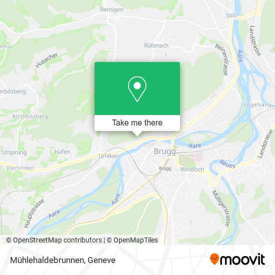 Mühlehaldebrunnen map