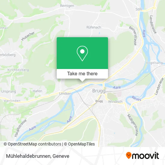 Mühlehaldebrunnen map