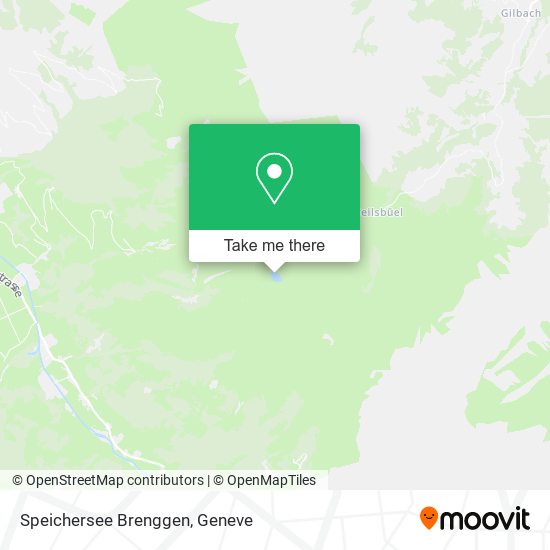 Speichersee Brenggen map