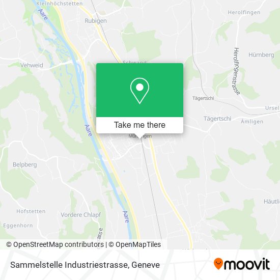 Sammelstelle Industriestrasse map