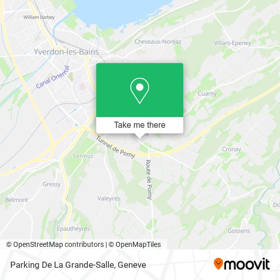 Parking De La Grande-Salle map