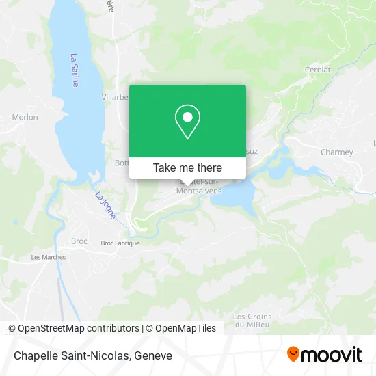 Chapelle Saint-Nicolas map