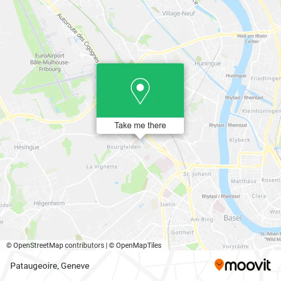 Pataugeoire map