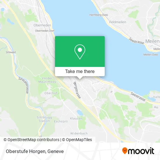Oberstufe Horgen map