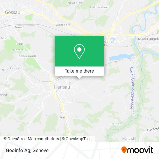 Geoinfo Ag map