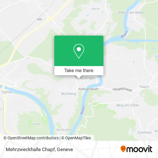 Mehrzweckhalle Chapf map